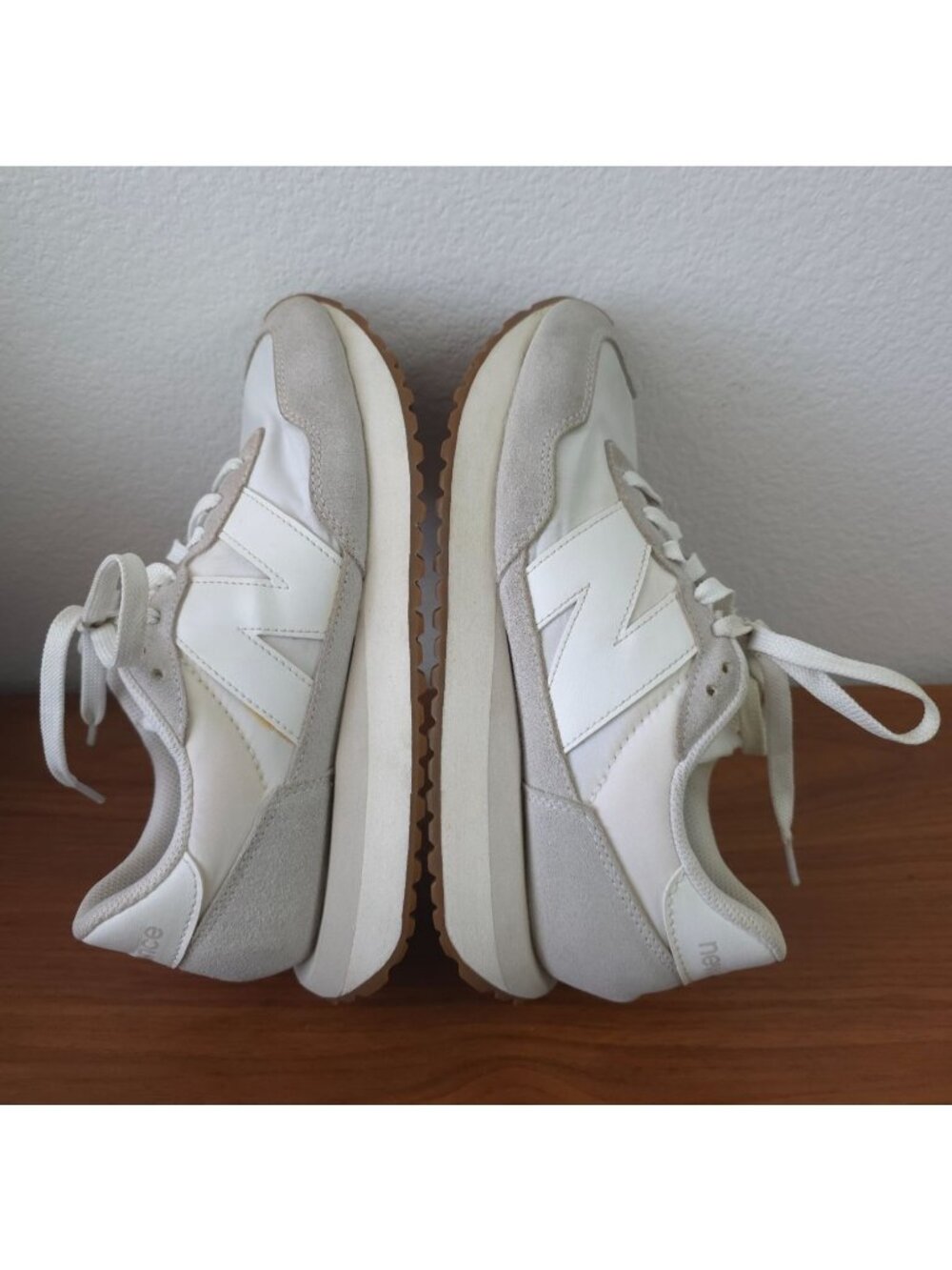 New Balance 237 V1 Nimbus Cloud Off-White & Gray Sneakers 6M/7.5W - WS237NN - Picture 5 of 12